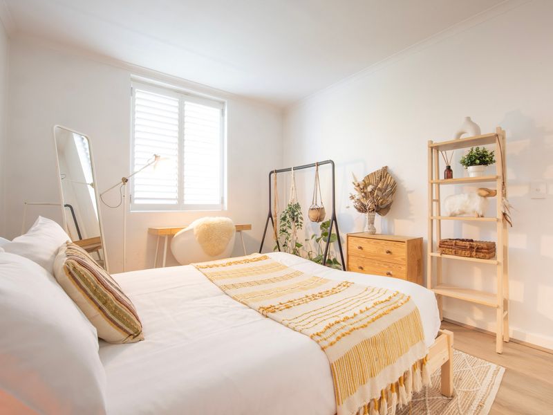 Bright and airy bedroom with plenty of space