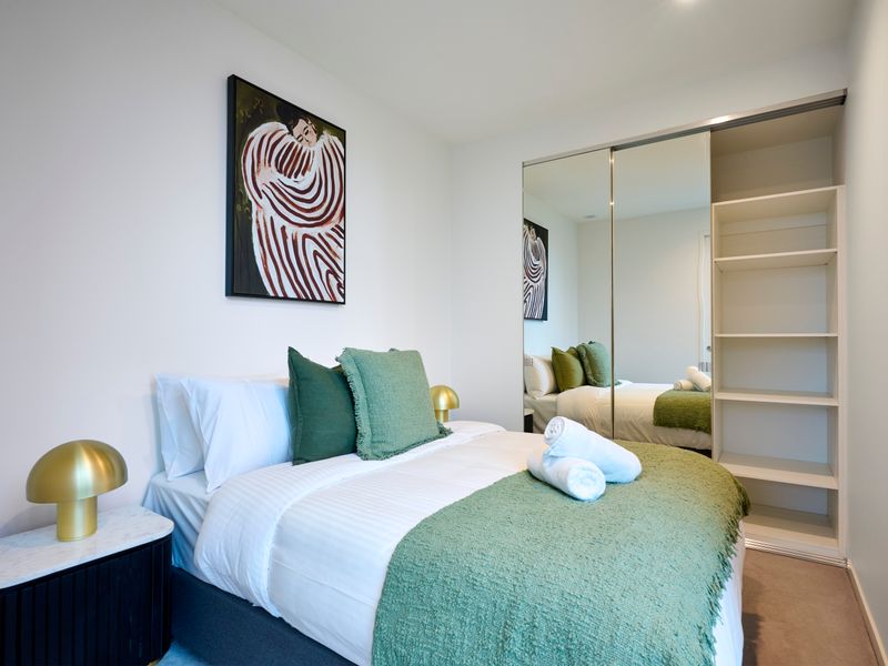 Second bedroom with generous storage