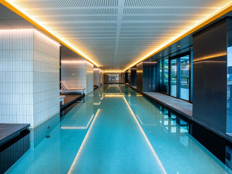 Take a dip in the serene indoor pool, designed for both relaxing swims and energising laps.