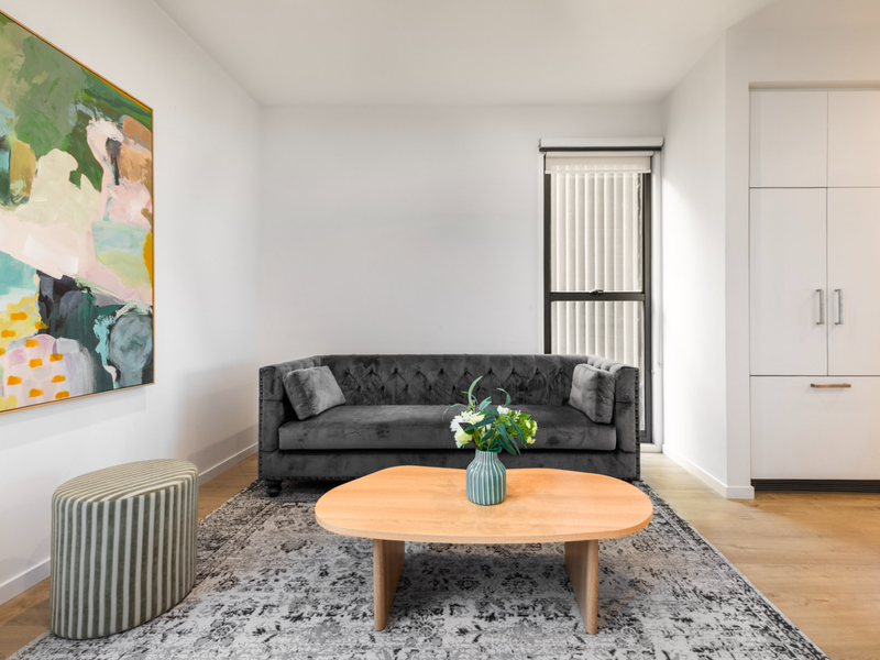 Cozy lounge space perfect for relaxing after exploring.