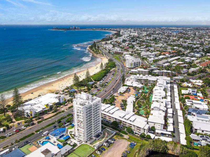 Aerial view of Alexandra Headland