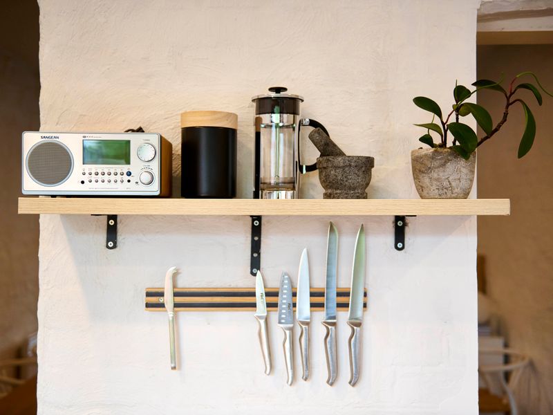 Handy kitchen essentials within easy reach
