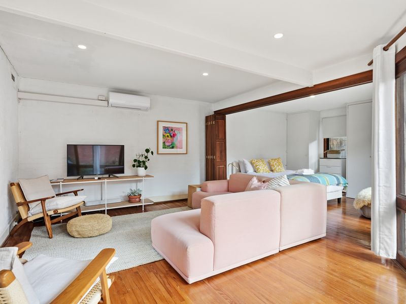 Spacious living room perfect for relaxing nights in