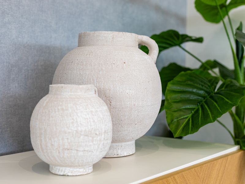 Carefully styled interiors create a warm and inviting feel.