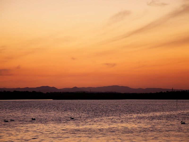 Beautiful sunsets can be enjoyed along the nearby foreshore.