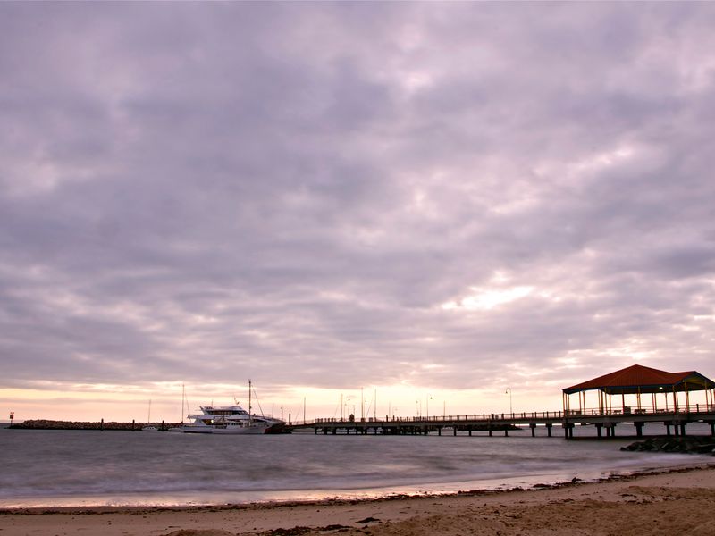 Enjoy the clouds by the bay.
