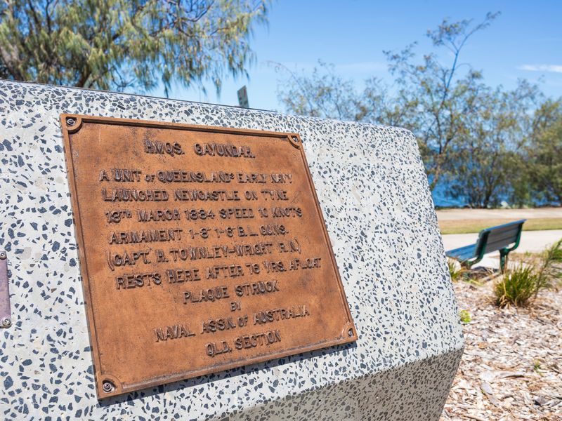Discover local history at the HMAS Gayundah memorial, located along the beautiful waterfront park.