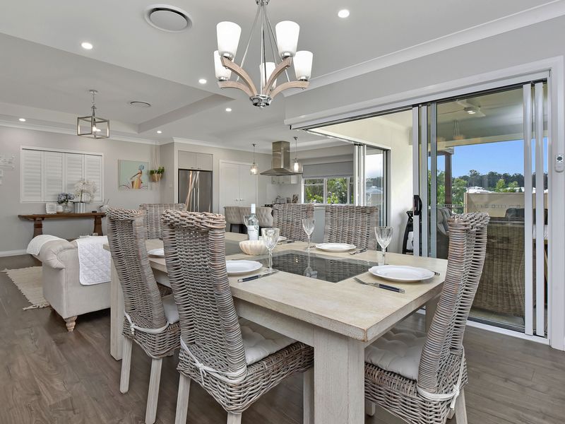 Dine inside, grill outside—perfect for gatherings.