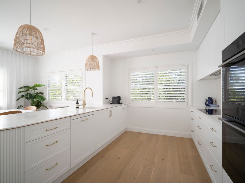 A kitchen built for morning brews and big brunches