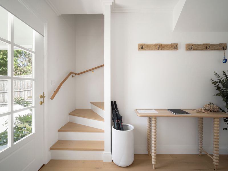 Your stairway to the upper level
