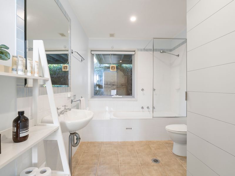 Spacious bathroom with effortless style
