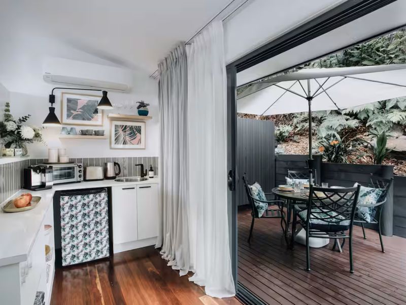 A light-filled space for leafy recipes