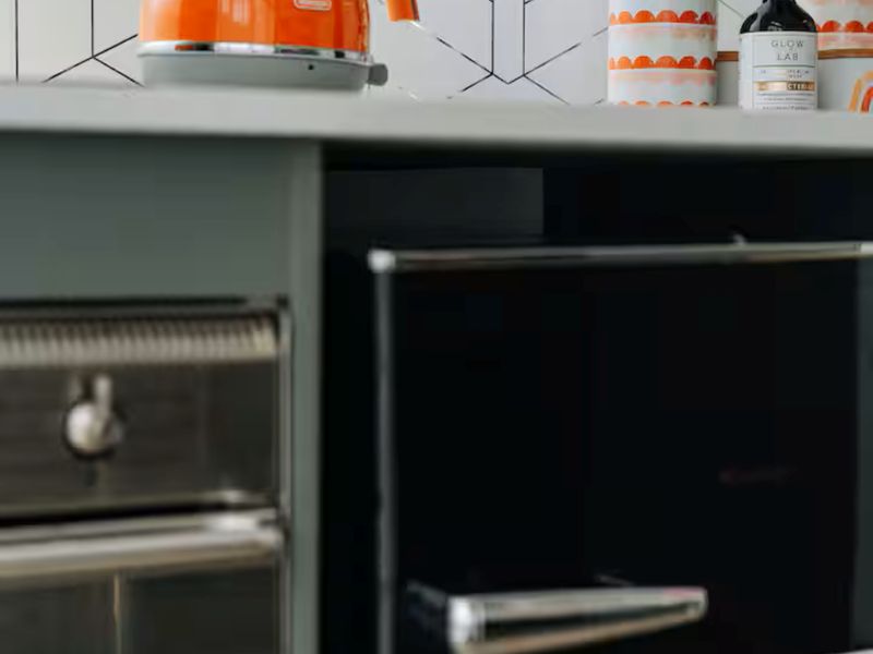 Bold hues and dining views