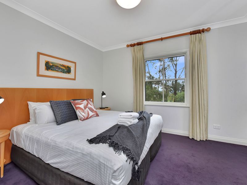Peaceful space designed for a restful sleep