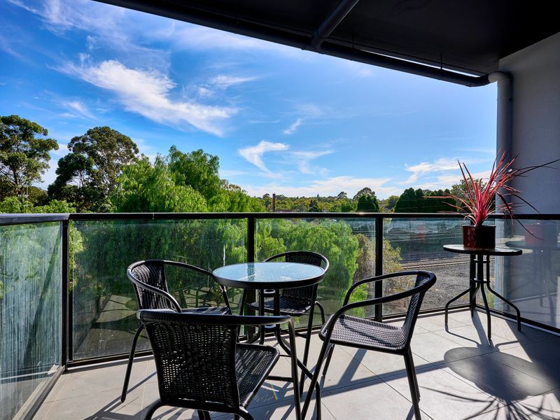 Balcony with views