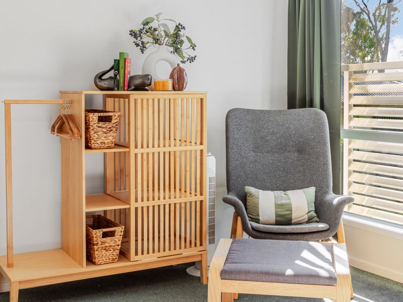 Soft seating, relaxed vibes