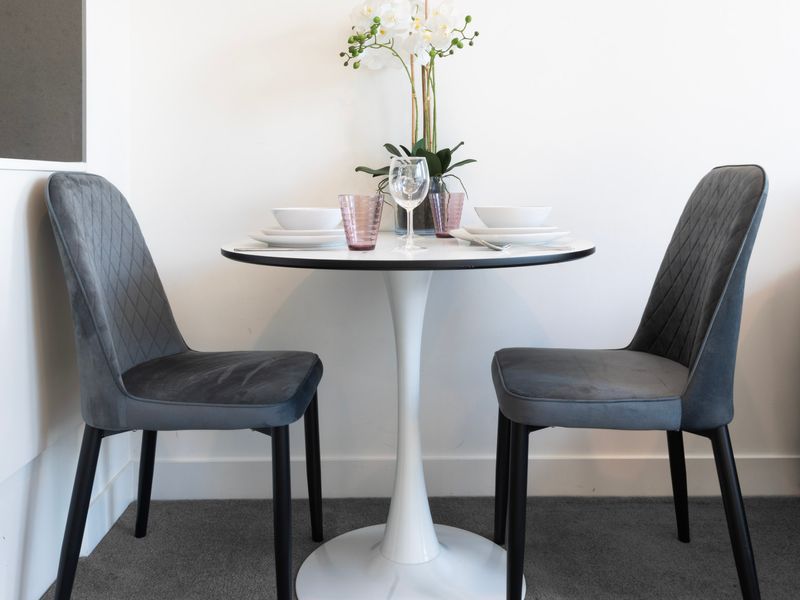 Intimate dining in the heart of the home