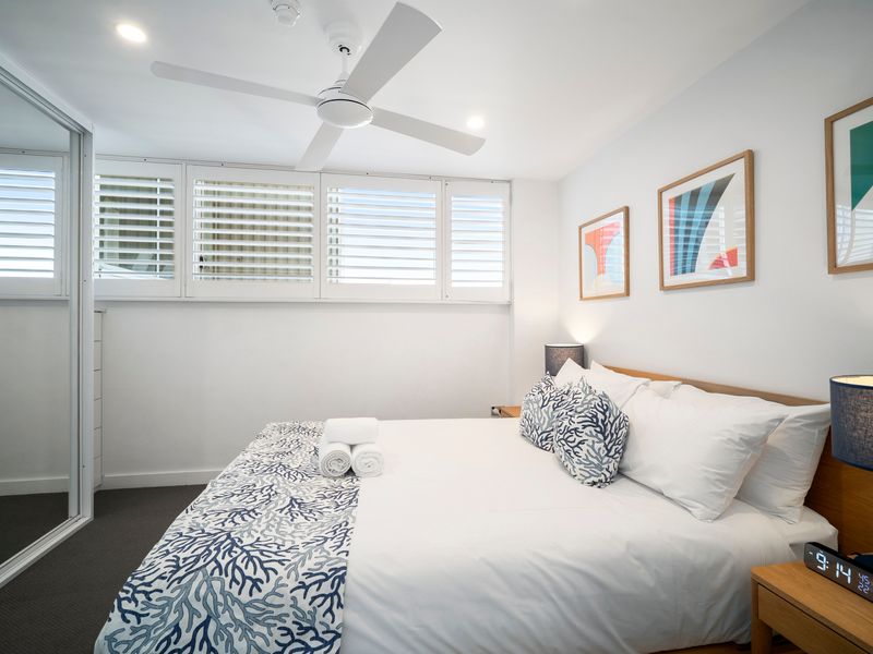 Soft linens, coastal calm