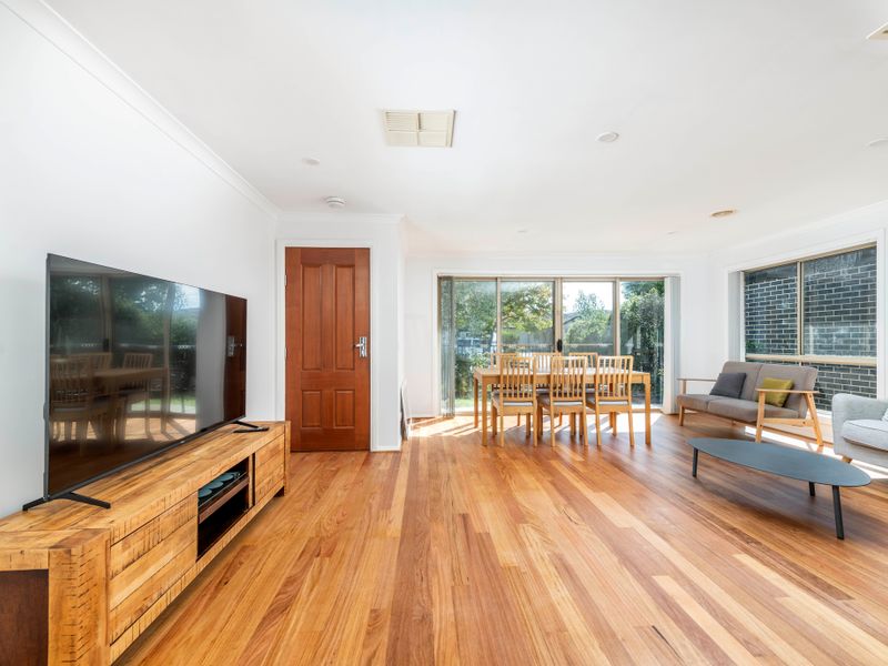 Spacious living filled with natural light