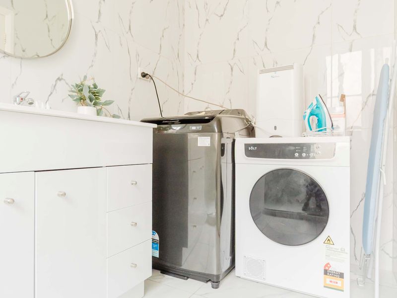 Bathroom with Laundry 