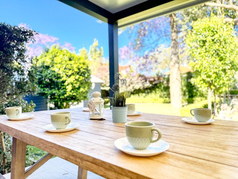 Perfect place for your morning coffee 
