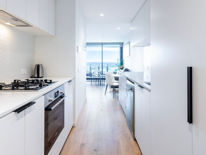 Modern kitchen with everything needed for home-style cooking