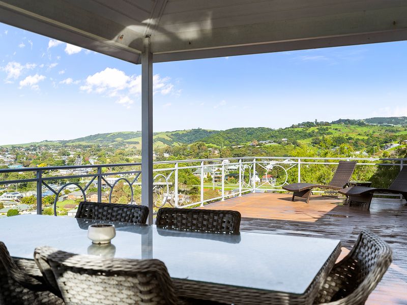 Relax and unwind on a terrace designed for enjoying the beauty of nature.