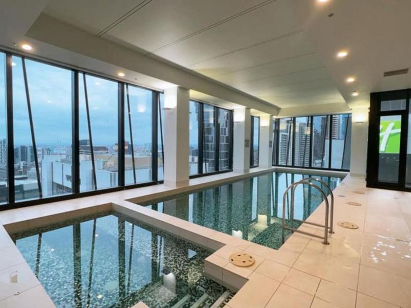 Communal indoor pool