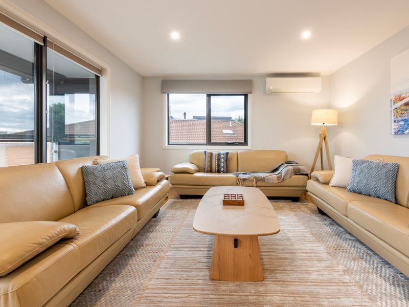 Multiple living zones designed for comfort and flexibility