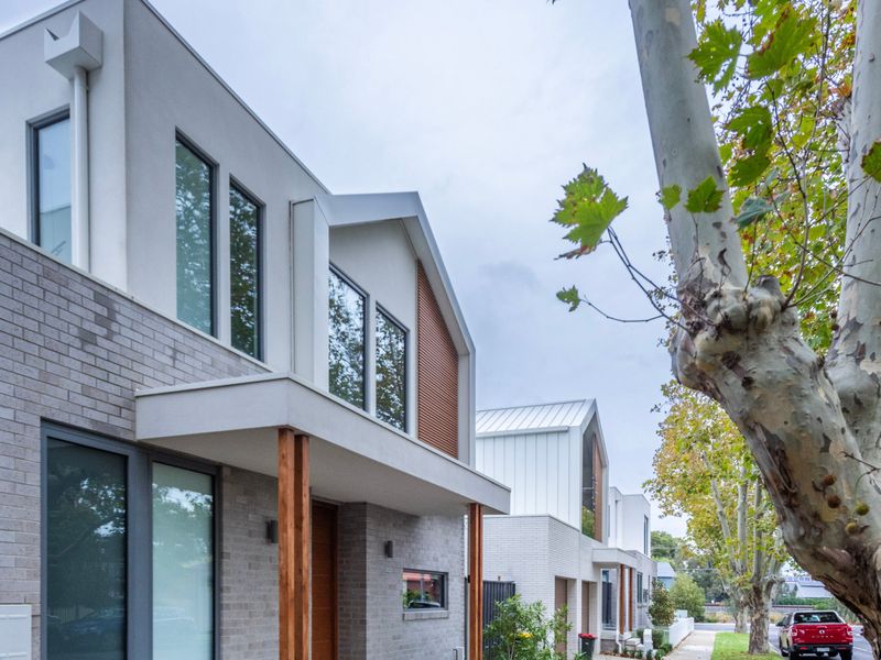 Inviting street presence and architectural character