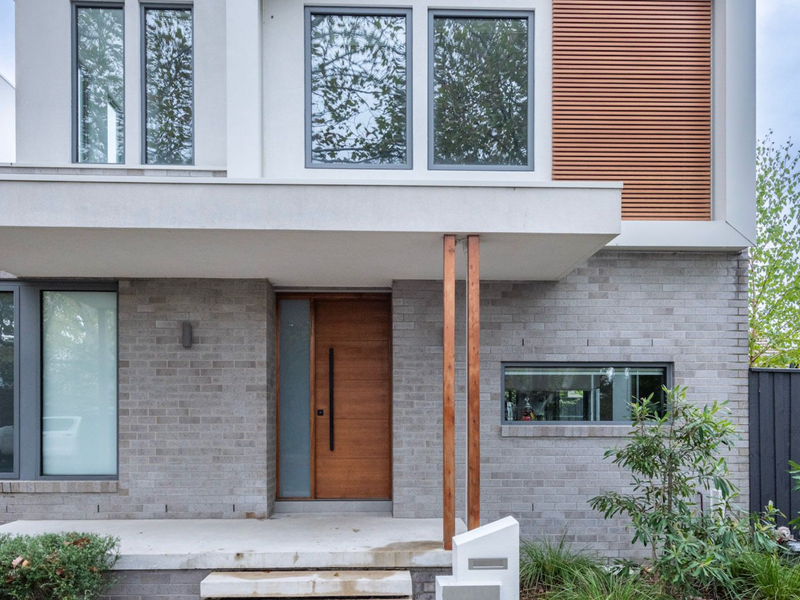 Inviting street presence and architectural character