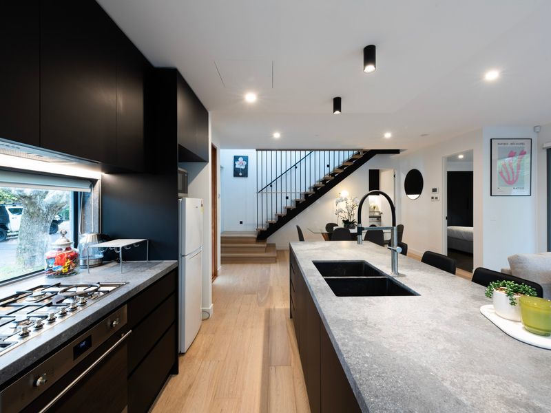 Fully equipped modern kitchen with everything needed for home-style cooking