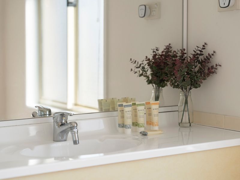 Fresh finishes and quality amenities elevate your daily routine.