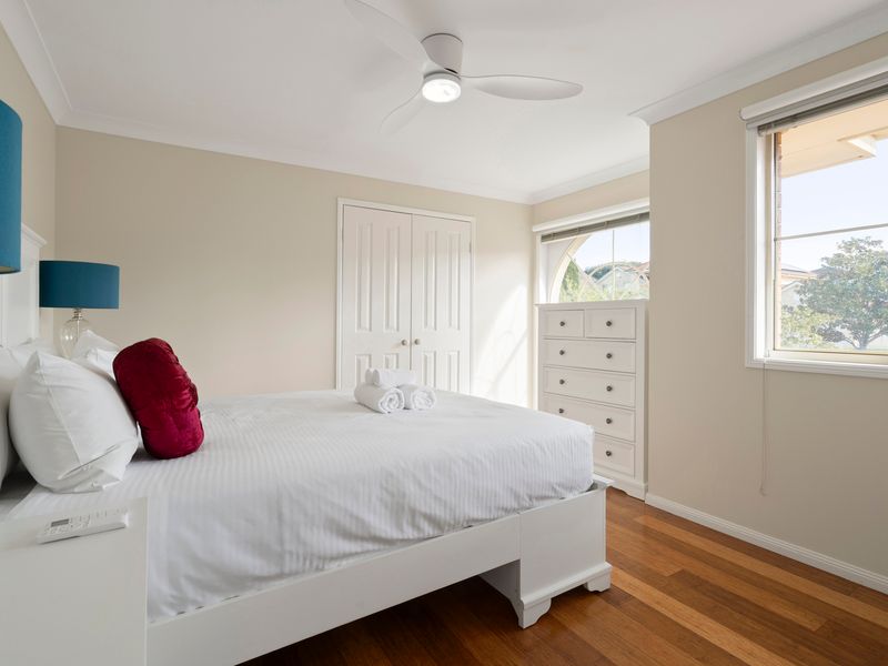 Another spacious bedroom offers comfort for every guest.