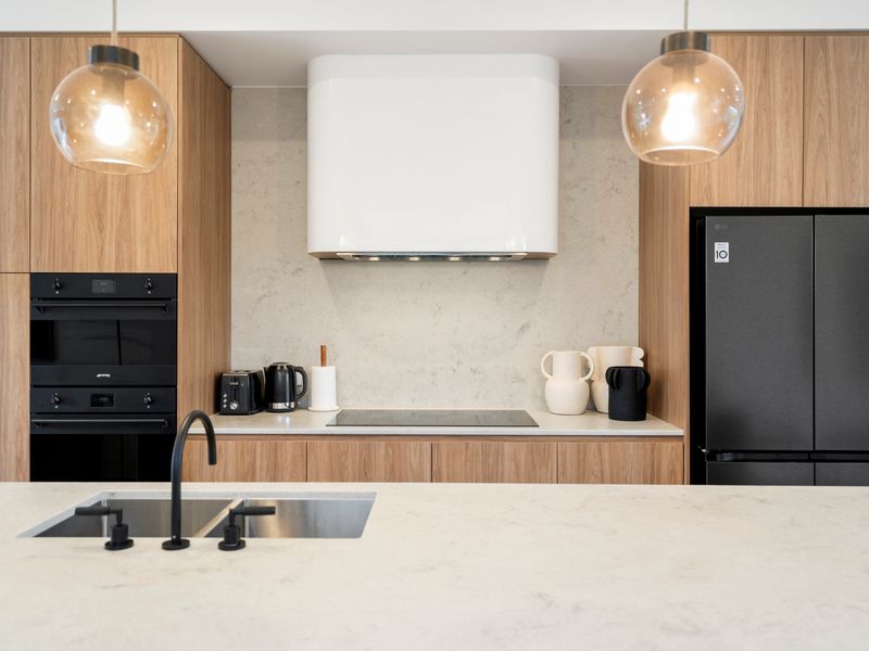 Quality appliances and ample bench space