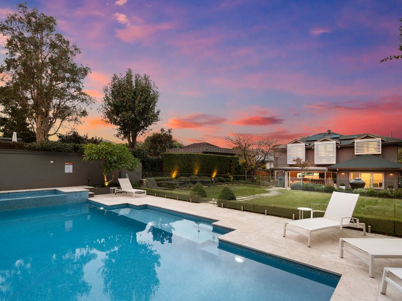 Elegant poolside living awaits