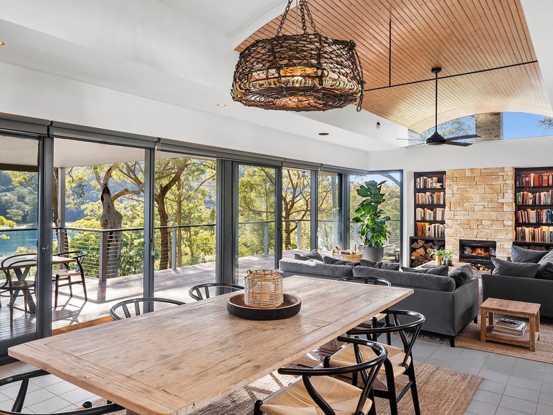 Dine with breathtaking Pittwater views beside you