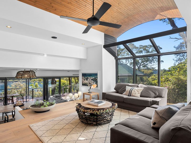 Stylish lounging in a secluded paradise