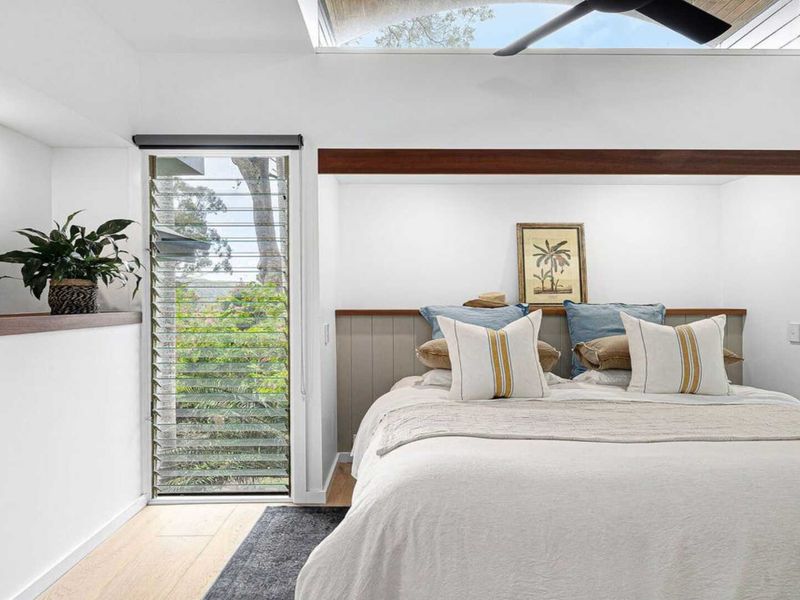 King size soft linens and serene outlooks