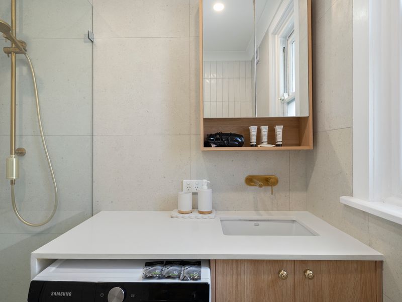 Sleek, chic, and spotlessly clean.
