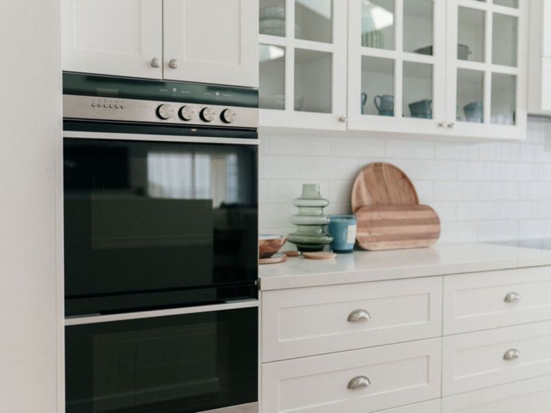 Well-equipped kitchen with quality appliances and ample storage.