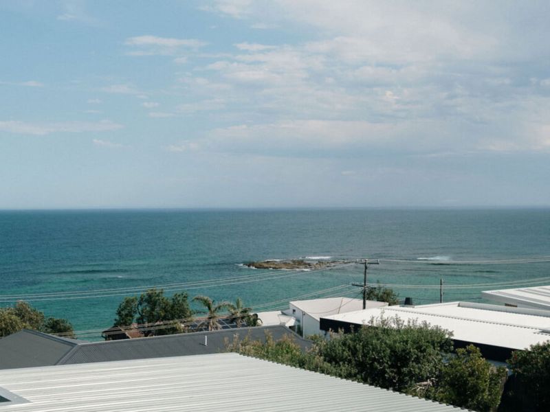 Panoramic ocean views from the property.