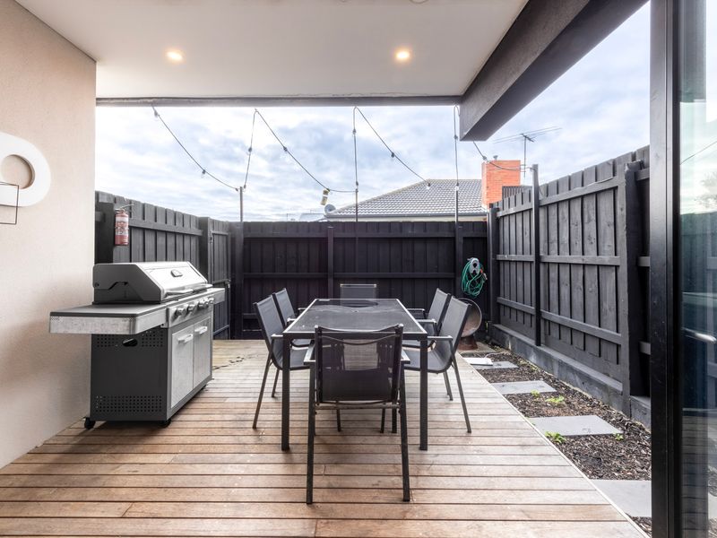 Fire up the BBQ and enjoy alfresco dining in your own private courtyard