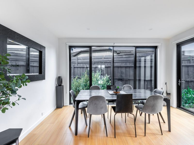 Gather around the dining table for meals, morning coffee, or game nights with family and friends.