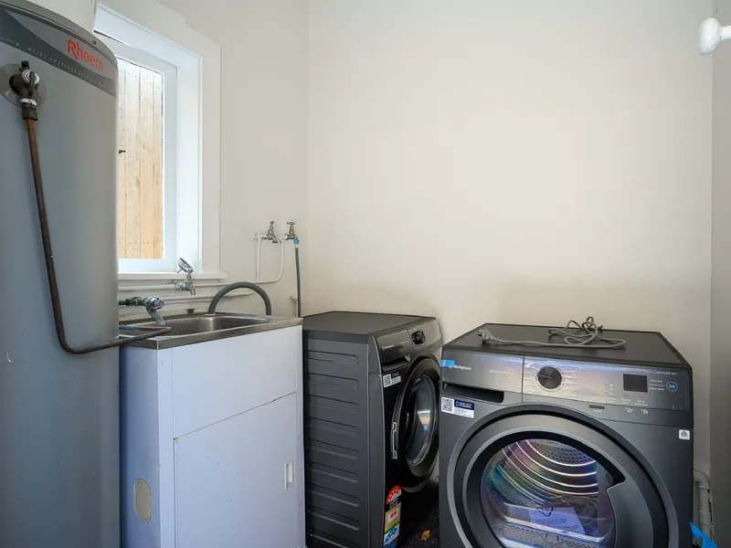 Fully equipped laundry to make longer stays easy and comfortable.