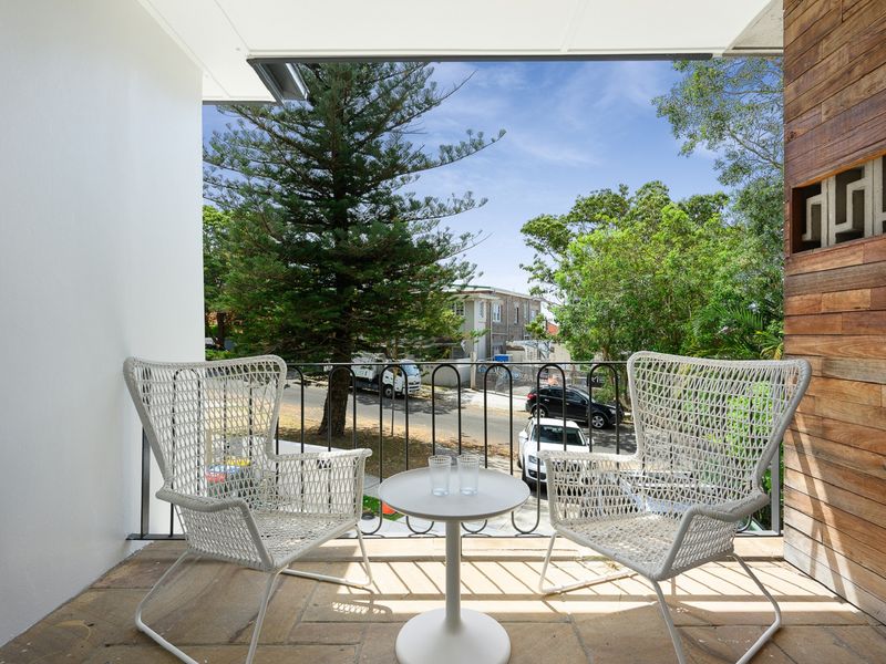 Private balcony, the perfect spot for your morning coffee or an evening drink.