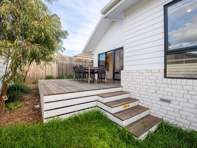 The landscaped courtyard offers a peaceful setting to relax and enjoy the fresh air.