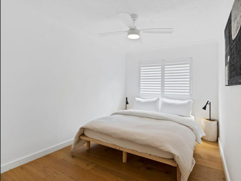 The second bedroom provides a cosy and tranquil retreat for a restful night's sleep.