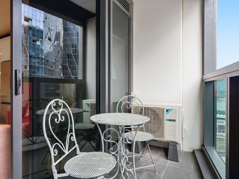 Step onto the private balcony and enjoy your own outdoor escape.