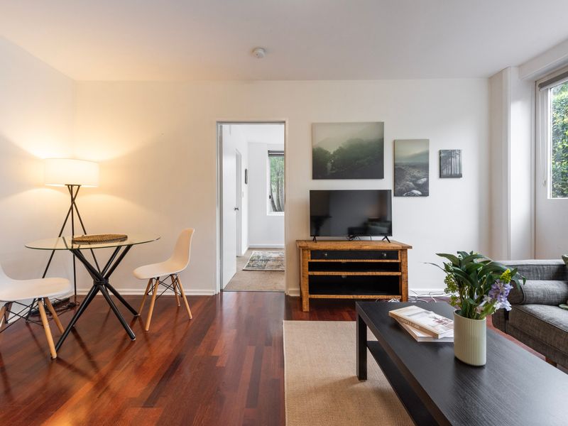 Dining nook perfect for morning coffee or shared meals.